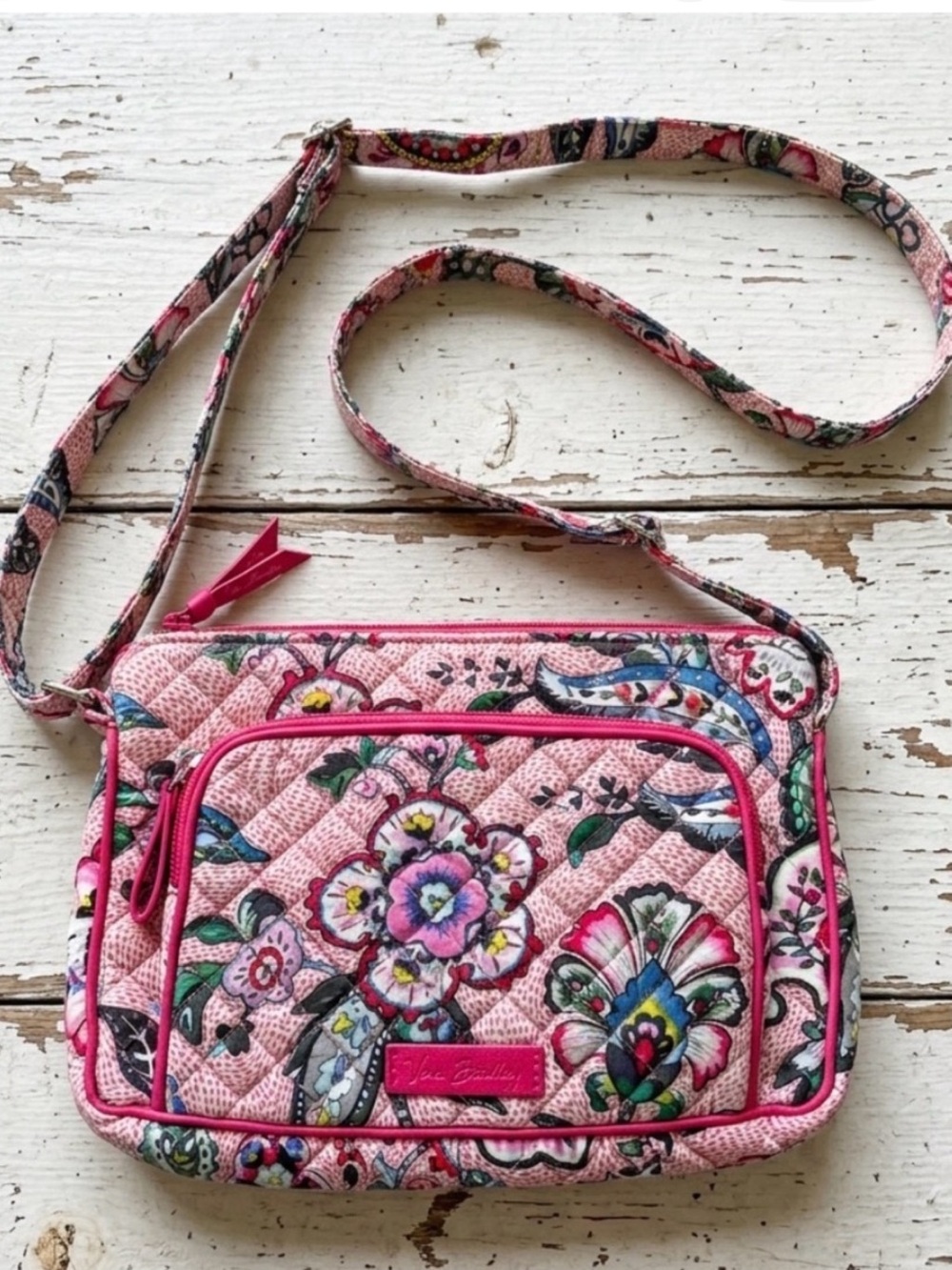 Vera Bradley Iconic Little Hipster Shoulder Bag